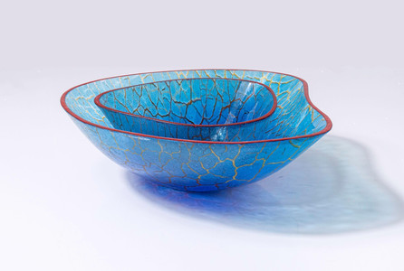 Nested Blue Homecoming Bowl