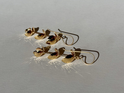 Floral Drop Earrings