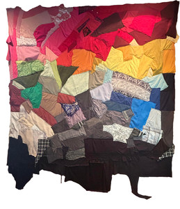 "The Colourful Textures of Life - A Modern Crazy Quilt"